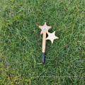 Star Shape Design Weed Smoking Pipe Tobacco Wood Wooden Portable Hidden Stealth Weed Pipe Smoking accessories